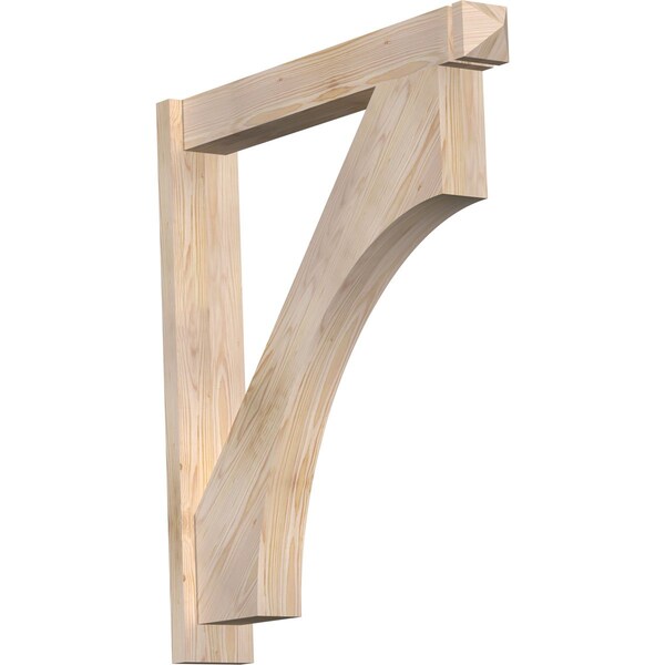 Ekena Millwork Westlake Arts & Crafts Smooth Outlooker, Douglas Fir, 5 1/2"W x 34"D x 38"H OUT06X34X38WTL03SDF - main